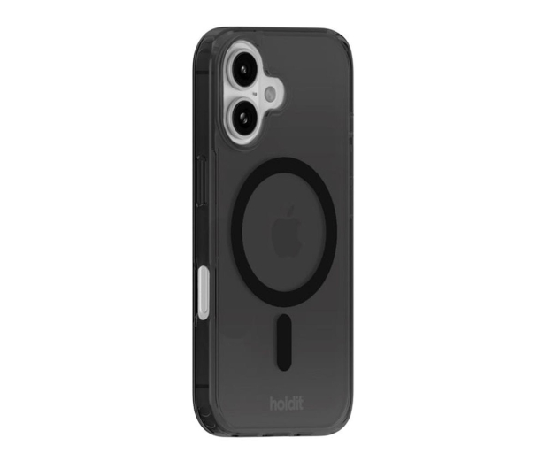 Holdit MagSafe Case iPhone 16 Przezroczysty/ czarny - 1344044 - zdjęcie 2